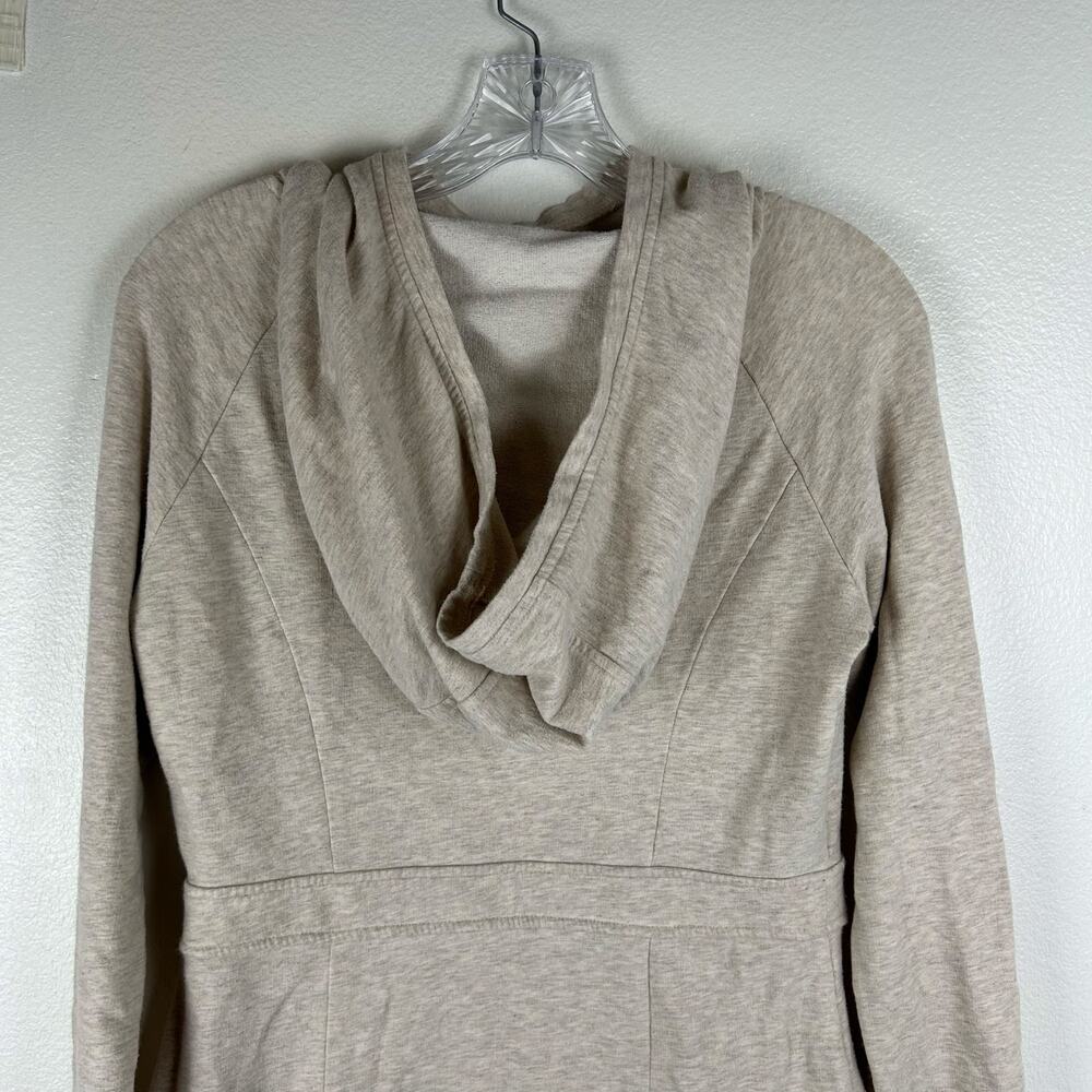 Athleta Power Down Dress Size Small Petite SP Oatmeal Heather Athleisure Casual - Picture 6 of 8